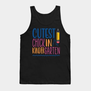 Cutest chick in Kindergarten Tank Top